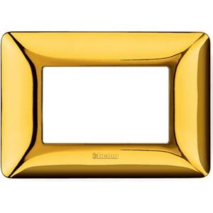 Placca Matix 3 moduli oro lucido